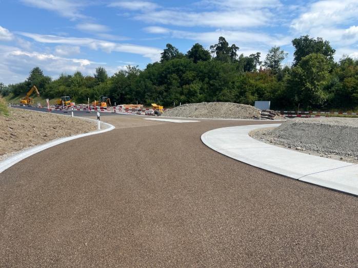 Halbanschluss N04 / 08, Henggart