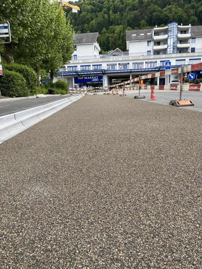 Umsetzung BehiG Busshaltestelle Gasshof, Luzern